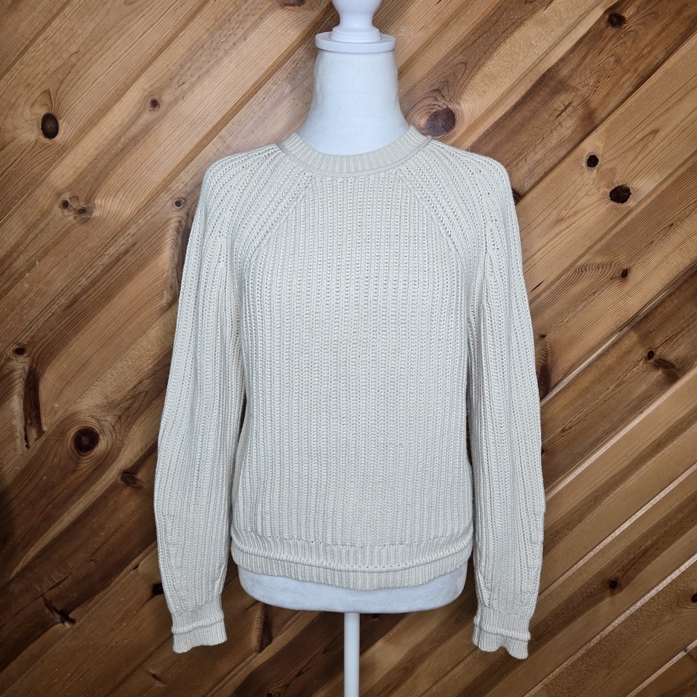 J Crew Womens Knit Crew Neck Sweater Thick Sz‎ Small